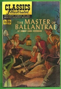 Clásicos ilustrados 82 Master of Ballantrae 1951 de colección en estado bastante bueno primera impresión HRN 82 - Imagen 1 de 3