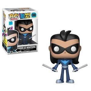 Funko POP Television Figure : Teen Titans Go #580 Robin As Nightwing - Picture 1 of 3