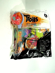 TROLLS DJ SUKI PENCIL HEAD TOPPER-PENCIL & SKETCH PAD NIP MCDONALD'S 2016 #6 - Picture 1 of 2