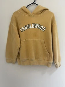 Comfort Colors Unisex Kid Tanglewood Cozy Cotton Blend Pullover Hoodie Yellow XS - Picture 1 of 6