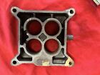 FORD OMC MERCRUISER 302 351W CARBURETOR SPACER WITH BREATHER NIPPLE 4150 HOLLEY