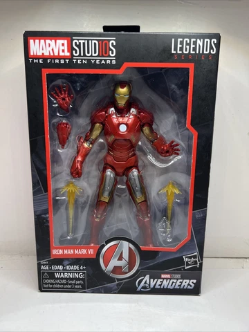 New IRON MAN MARK VII MK 7 Marvel Studios MCU 2017 Marvel Legends 6” Figure Cover