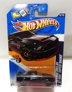 Hot Wheels '10 Ford Shelby GT 500 Super Snake Black FTE Faster Than Ever - Picture 1 of 2