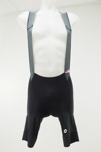 NEW Assos Men's Mille GTS Cycling Bib Shorts Black Size Large Polyamide