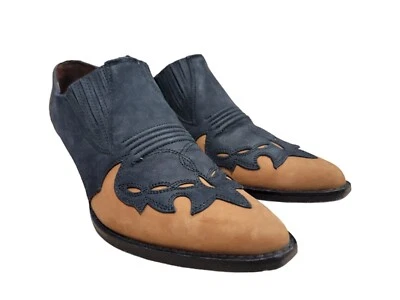 Guess By Georges Marciano Mujer Marrón Negro Cuero Botines Zapatos Talla 5.5B Foto 1 de 4