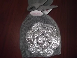 LULU GIRLS - GIRLS - HAT / MITTEN SET - GRAY - ONE SIZE (AC-28-133) - Picture 1 of 3