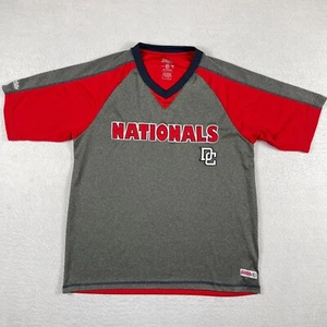 Washington Nationals Shirt Mens Large Stitches MLB Baseball DC Nats Activewear - Picture 1 of 13