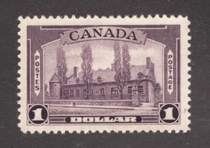 1938 Canada Sc# 245 - Pictorial Series : $1 Chateau de Ramezay - MNH - Picture 1 of 1
