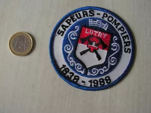 insigne patch sapeurs pompiers LUTRY (ref2000) - Imagen 1 de 2