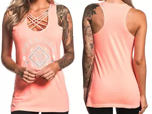 AMERICAN FIGHTER Women's TANK HAWKINS Athletic Biker - Picture 1 of 6