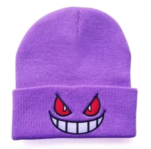 Pokemon Gengar Mütze Anime Cosplay Beanie NEU - Bild 1 von 1