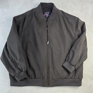 Roundtree & Yorke Travel smart Suede Size 3XB Brown Water Resistant Jacket - Picture 1 of 7