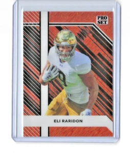 2024 Leaf Collective Eli Raridon Pro Set Orange Shimmer SSP 7/10 - Imagen 1 de 1