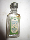 Vintage Vaseline Hair Tonic Chesebrough Mfg Co New York Nice Label Metal Cap