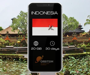 Indonezja | 20GB na 30 dni | Mobile Data eSIM | Szybka dostawa - Zdjęcie 1 z 1