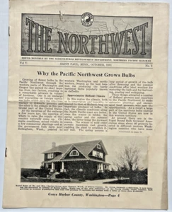 St Paul MN 1931 THE NORTHWEST Northern Pacific Railway Agriculture Develop. 4F - Picture 1 of 6