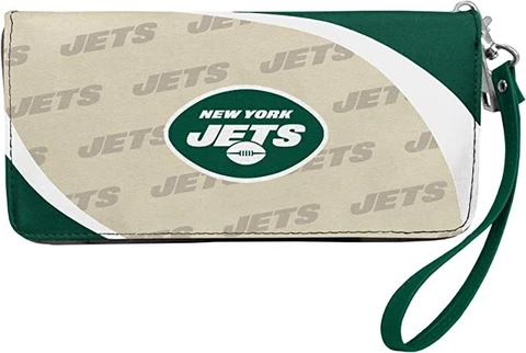 NFL Officially Licensed Curve Zip Organizer Wallet Cover