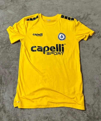 Capeli Sport Jersey Men's Small Yellow, Pullover Short Sleeve, Number 80 - Image 1 of 4