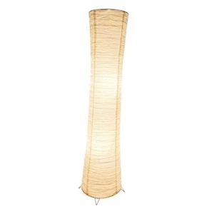 Paper Floor Lamp Floor Lamps for Living Room Paper and Chrome Standing Lamp - Picture 1 of 7