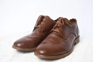 Cole Haan Feathercraft einfache Zehenpartie braune Leder Oxford-Schuhe Herren Größe 10,5 - Bild 1 von 8