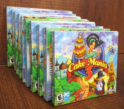 Video Game PC Wholesale Lot of 10 Cake Mania 3 NEW SEALED  - Image 1 of 3
