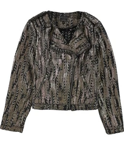 GUESS Womens Teeya Gilded Motorcycle Jacket - Picture 1 of 4