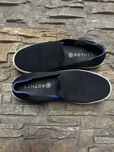 Zapatos informales Rothy's The Original de tela sin cordones para mujer EE. UU. 10 negros cómodos - Imagen 1 de 7