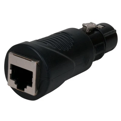 AMERICAN DJ ACRJ453PM 3-PIN XLR MALE ADAPTER FOR USE WITH RJ45 INTERFACE NEW - Image 1 of 2