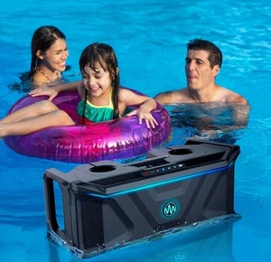 ⚡️Gemini sound splash Floating Bluetooth Speaker (Includes Microphone) - Picture 1 of 4