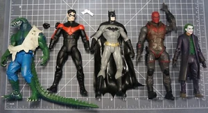 Mattel McFarlane & Direct DC Multiverse Batman Figur Lot L Croc Red Wing Joker - Bild 1 von 9