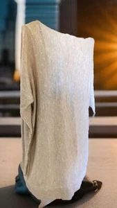 Attitude by Renee Langarmshirt Größe Small in Beige - Bild 1 von 13