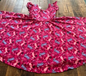 Dot Dot Smile size 7 girls Cats Empire twirl dress New - Picture 1 of 5