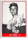 Jay Tibbs autographed baseball card Tidewater Tides, New York Mets 1982 TCMA #19