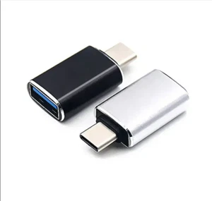 2-Pack USB-C 3.0 Male to USB A Female Adapter - Photo 1 sur 4