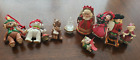 Mixed Lot of Vintage Hallmark and Carlton Cards Christmas Ornaments