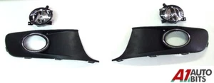 Per Vw Caddy Touran 10+ Fari Fendinebbia Lampade E Kit Griglie L E R - Imagen 1 de 7