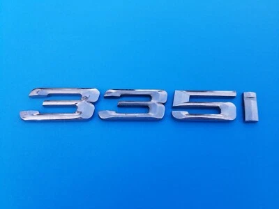 06 07 08 09 10 11 BMW 335I 335 I REAR GATE LID EMBLEM LOGO BADGE USED OEM (2008) - Image 1 of 3
