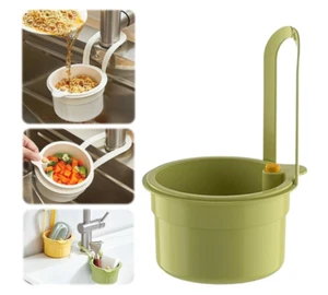 2025 New Faucet Hanging Strainer,Plastic Kitchen Sink Drain Basket - Picture 1 of 11
