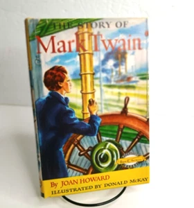 THE STORY OF MARK TWAIN by JOAN HOWARD 1953 - HC / DJ Book Club Edition - Picture 1 of 14