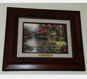 Thomas Kinkade Garden Of Prayer Framed  - Picture 1 of 8