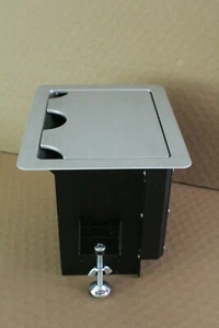 EXTRON CABLE CUBBY 800 ACABADO ALUMINIO CEPILLADO P/N 60-715-10 - Imagen 1 de 12