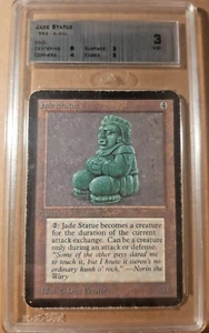 Jade Statue (Alpha Edition)= Grade 3 VG- MTG Magic the Gathering - Picture 1 of 2