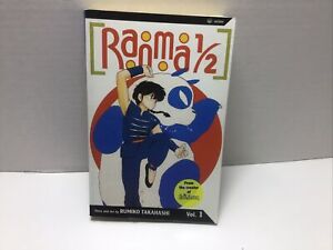 Ranma 1/2, Vol. 1 Manga Book Rumiko Takahashia 2003 Graphic Novel