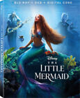 The Little Mermaid 2023 Blu-Ray + DVD (No Digital) + Slipcover