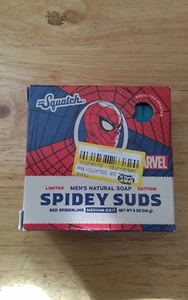 Dr. Squatch Limited Edition Soap - Spidey Suds (Spiderman), 5 oz. - Picture 1 of 2