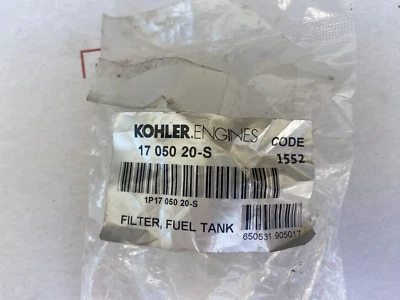 Kohler 17 050 20-S Filter, Fuel Tank - Image 1 of 2