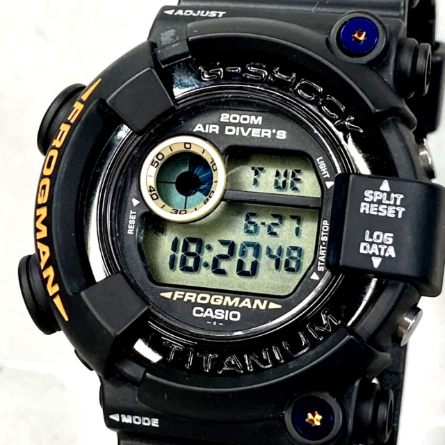 日本製 生産終了 CASIO G-SHOCK FROGMAN ベゼル gf-8250-9-jf 