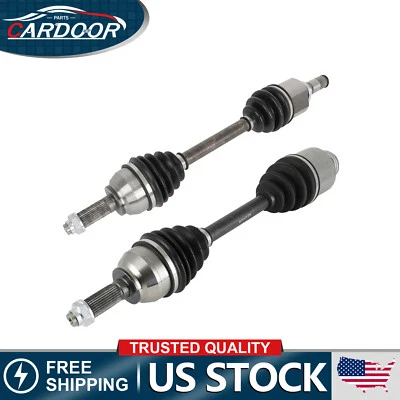 Par para Mazda 3 2005-2013 Mazda 5 2006-2015 eje delantero izquierdo derecho CV Foto 1 de 4