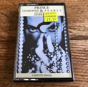 PRINCE RARE CASSETTE SINGLE DIAMONDS & PEARLS 1991 EUROPEAN JEWEL CASE W0075C - Picture 1 of 6