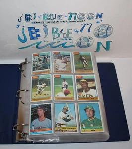 Topps Baseball Card 1976 set quasi completo carte 1-660 654/660 + set scambiato 44 - Foto 1 di 24